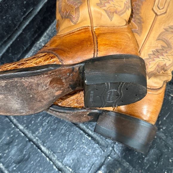 Lucchese caiman boots women 6.5 - Picture 10 of 12